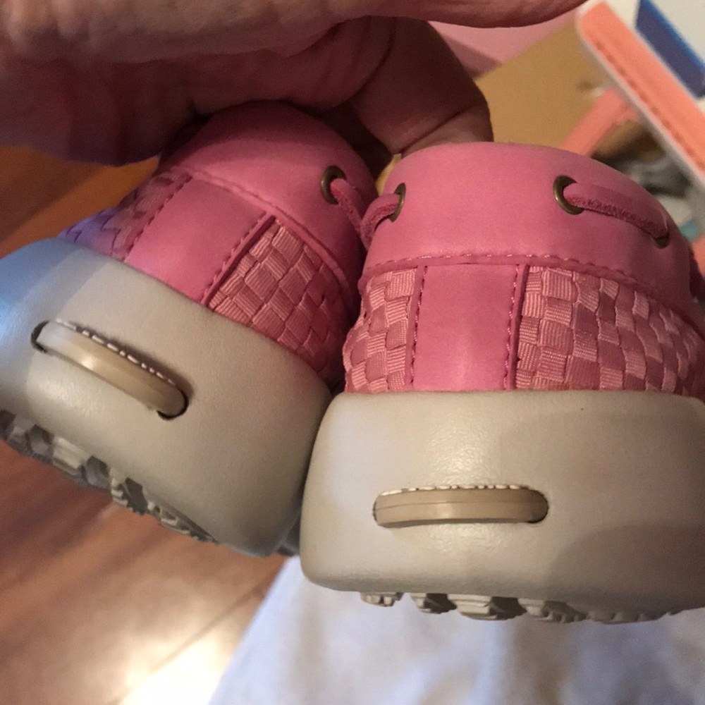 Soft science pink deck 👟 barely worn - Picture 3 of 5